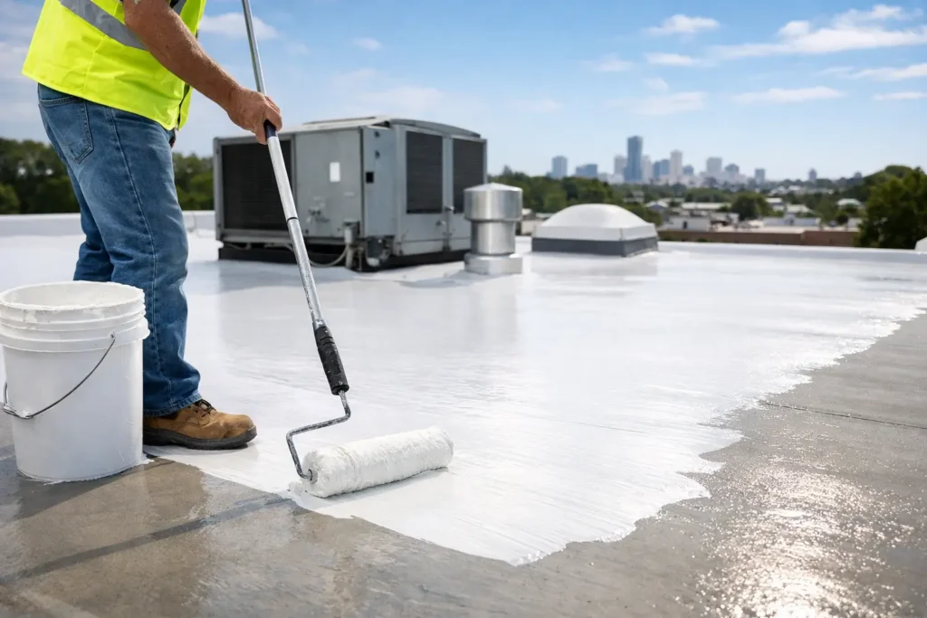 7 Silicone Roof Coating Benefits to Know