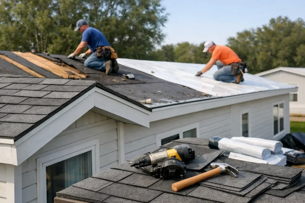 Mobile Home Roof Replacement Costs and Options