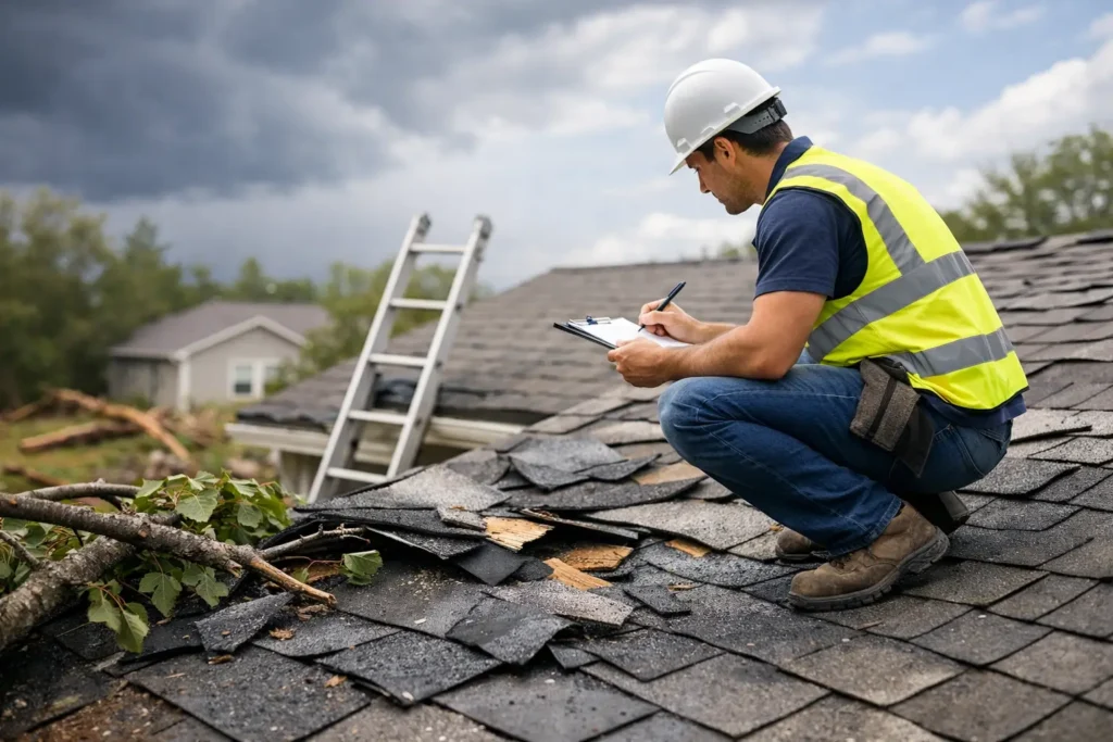 What to Do After Roof Storm Damage