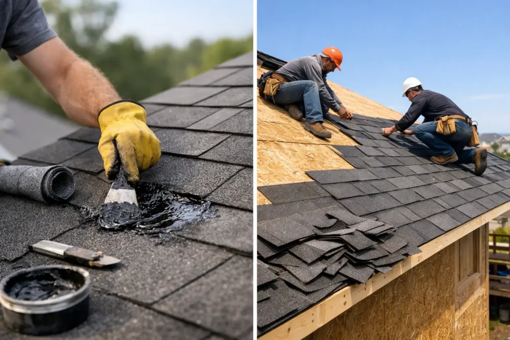 Roof Patching vs Replacement: Which Protects?