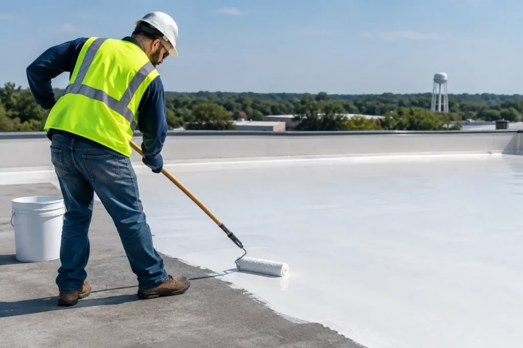 Best Commercial Roof Coating Options in East Texas