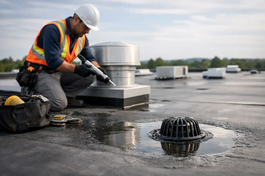 Tyler Commercial Roof Maintenance That Prevents Leaks