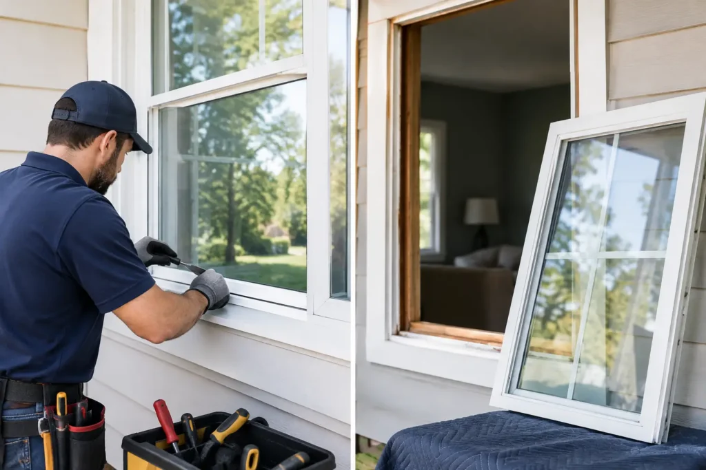 Window Repair Versus Replacement Costs in East Texas